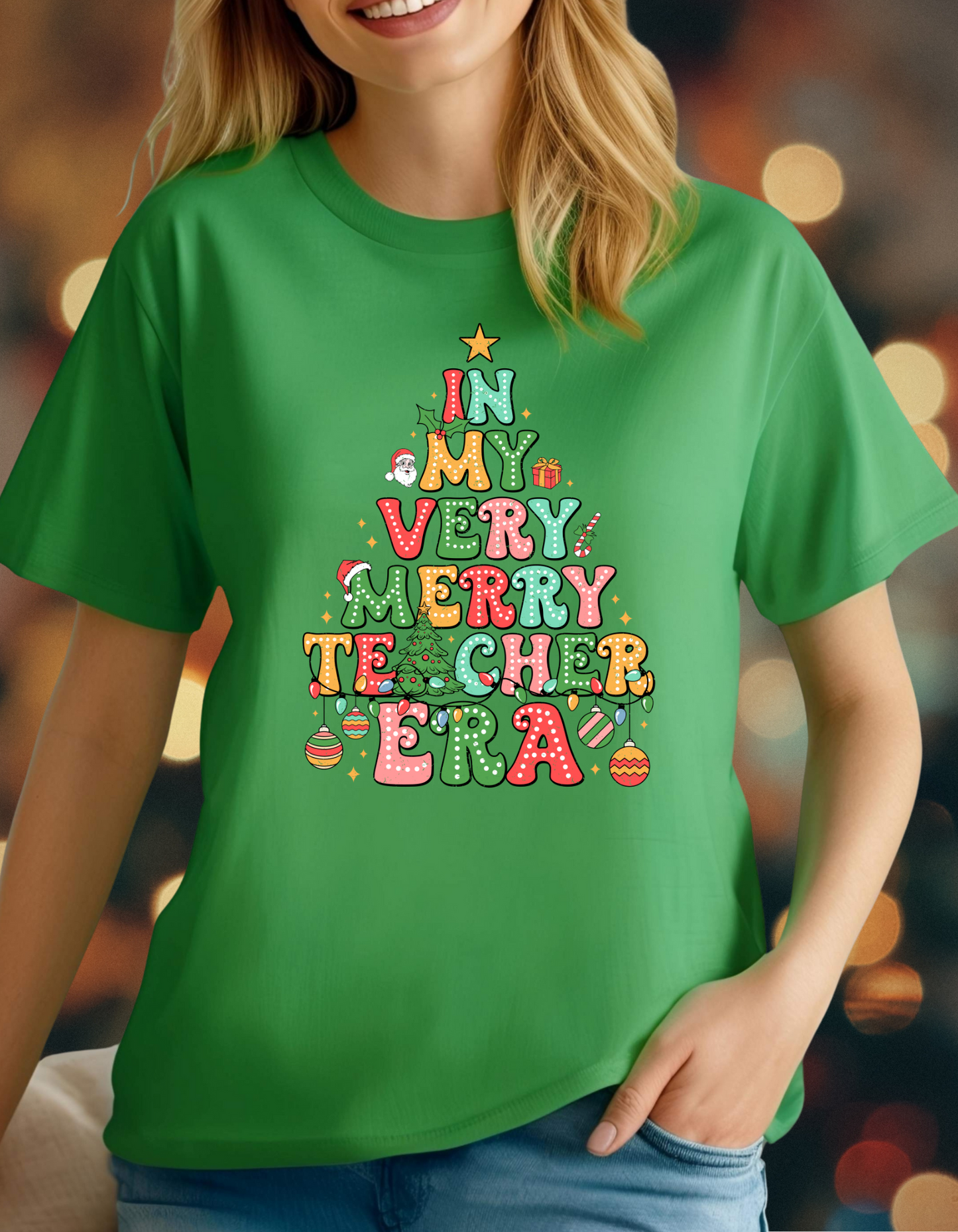 In My Very Merry Christmas Era T-Shirt – Celebrate the Joy of the Season