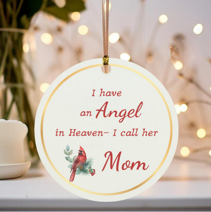 In Loving Memory Angel Ornament – A Heartfelt Tribute for the Holidays