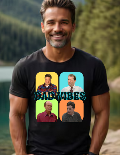 Dad Vibes T-Shirt – A Perfect Gift for Fathers