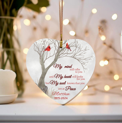 Personalized Memorial Ornament – Cherish the Memory of a Loved One This Holiday