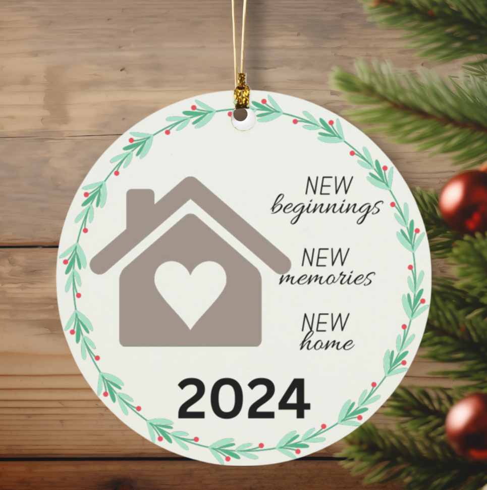 New Beginnings Ornament – Celebrate Milestones with a Heartfelt Housewarming Gift