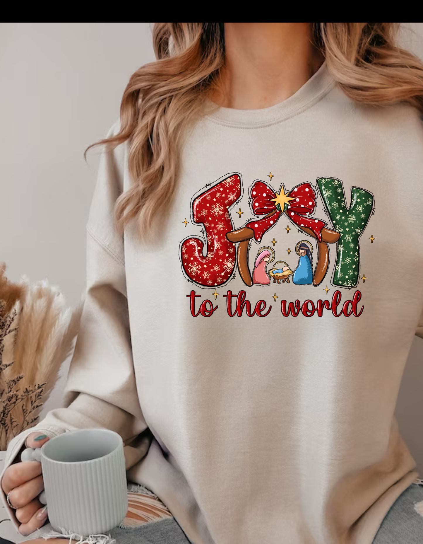 Joy to the World Holiday Shirts – Festive T-Shirts & Sweatshirts for Christmas Cheer