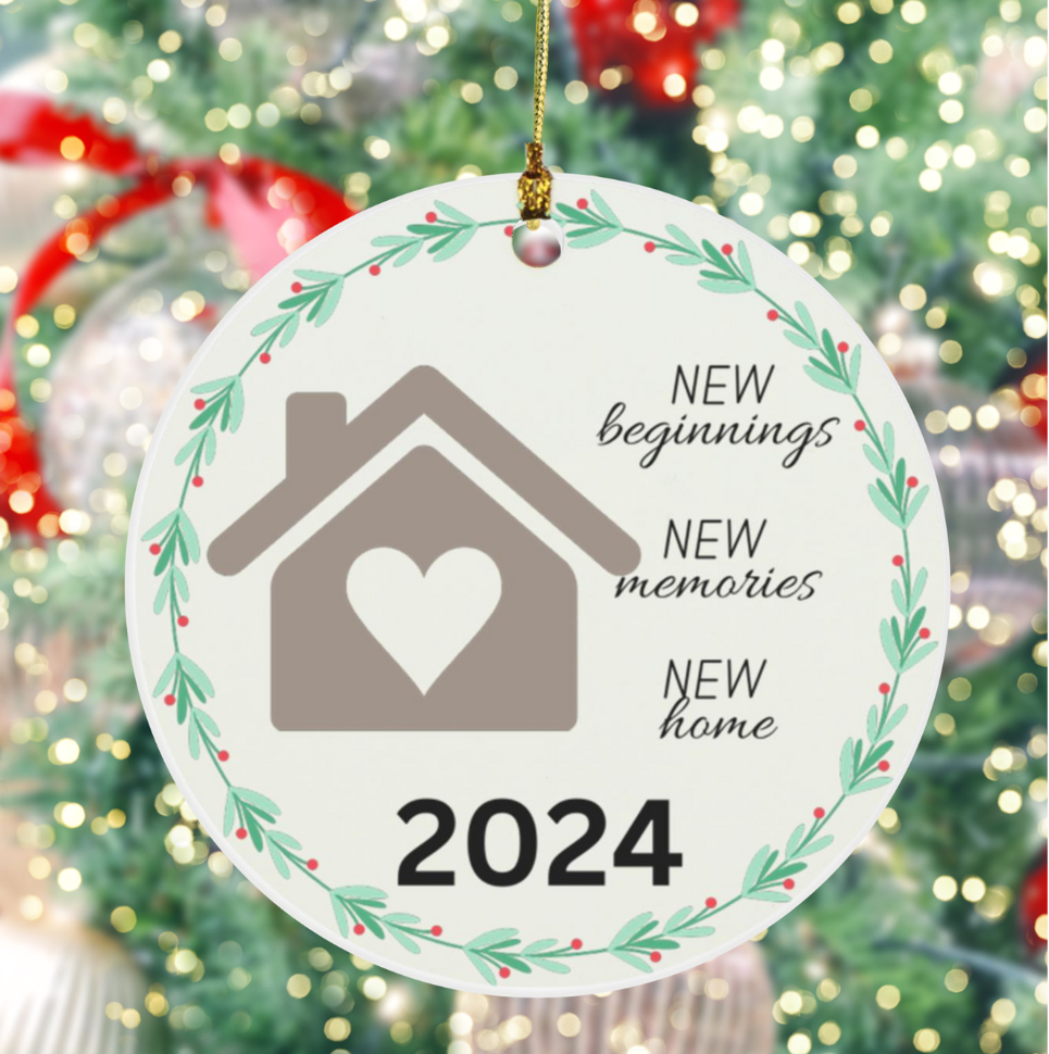 New Beginnings Ornament – Celebrate Milestones with a Heartfelt Housewarming Gift