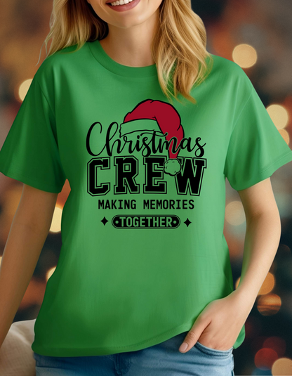 Christmas Crew T-Shirt – Matching Holiday Outfit for Making Memories