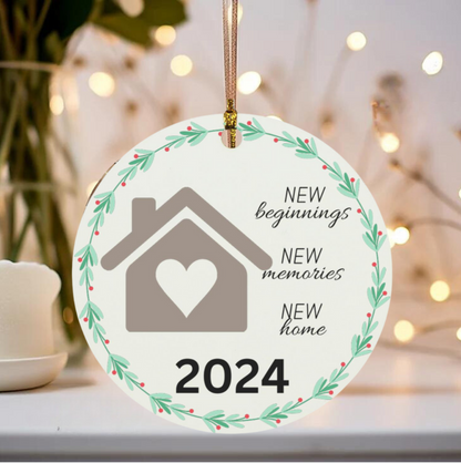 New Beginnings Ornament – Celebrate Milestones with a Heartfelt Housewarming Gift