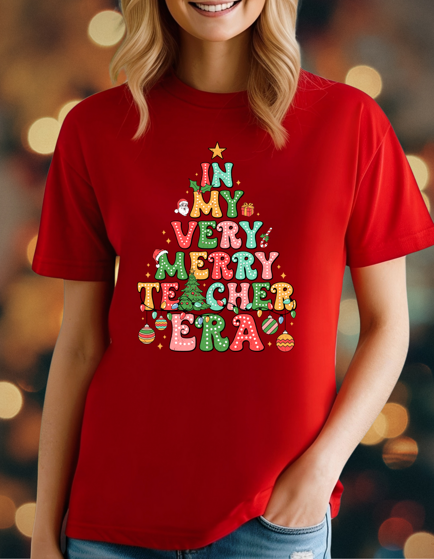 In My Very Merry Christmas Era T-Shirt – Celebrate the Joy of the Season