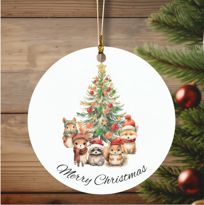 Delightful Woodland Creatures Ornament – A Perfect Gift for Nature Lovers