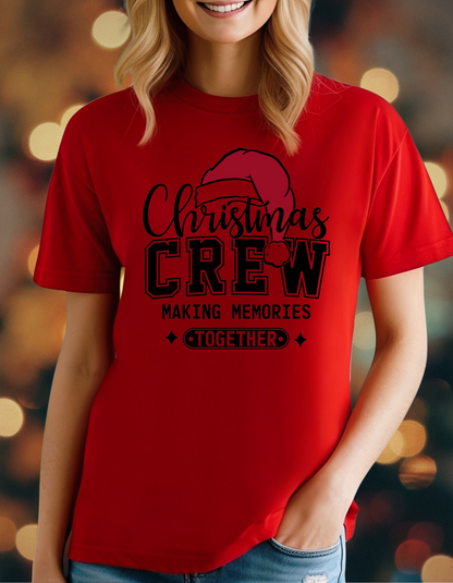 Christmas Crew T-Shirt – Matching Holiday Outfit for Making Memories