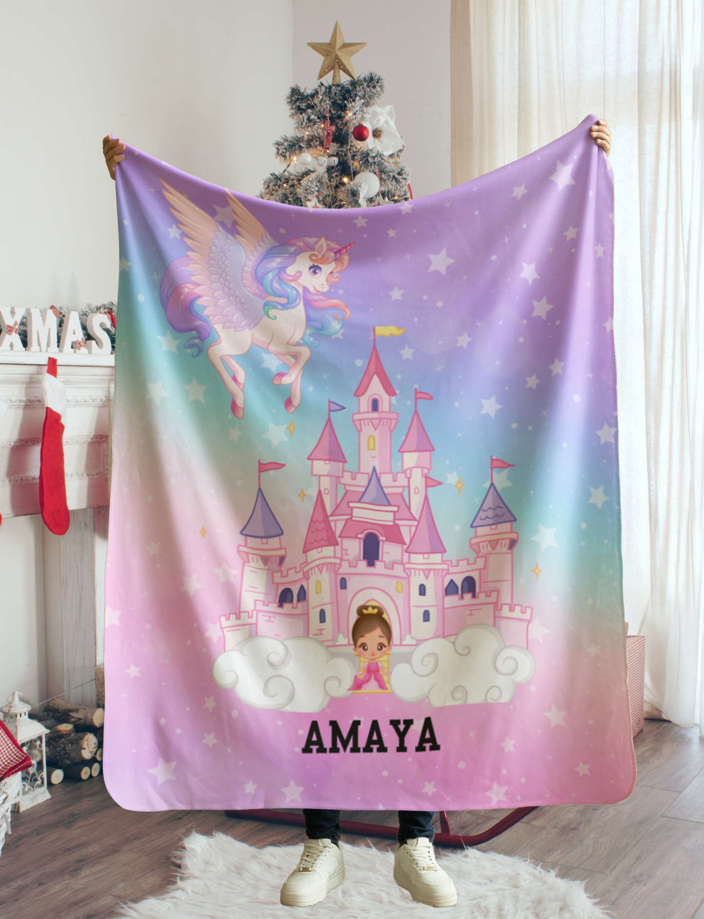 Personalized Princess Blanket – A Royal Gift for Comfort and Joy