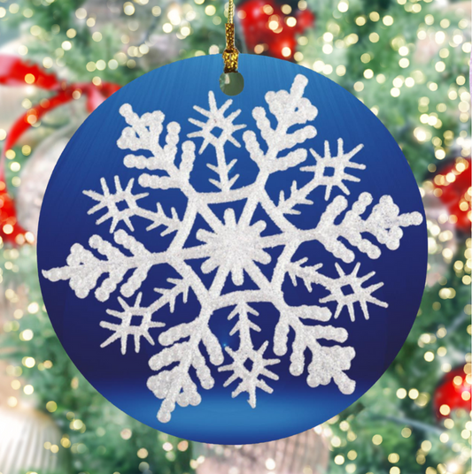 Embrace Winter's Magic with the Holiday Snowflake Ornament