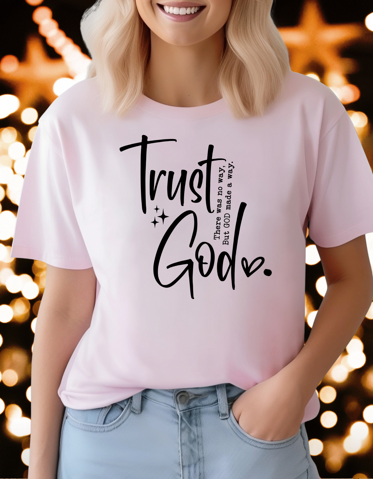 Trust God T-Shirts, Sweatshirts & Coffee Mugs – Inspirational Faith Collection