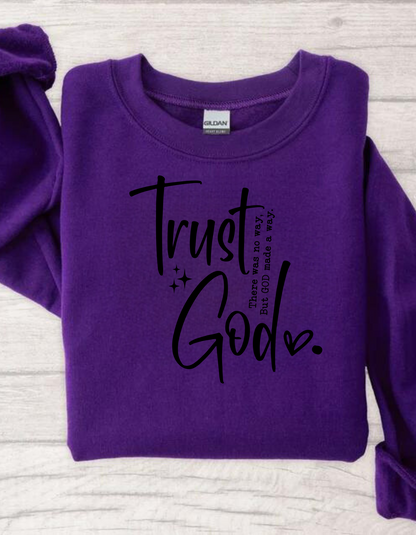 Trust God T-Shirts, Sweatshirts & Coffee Mugs – Inspirational Faith Collection