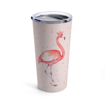 Flamingo Tumbler 20 oz Travel Mug for Flamingo Lovers