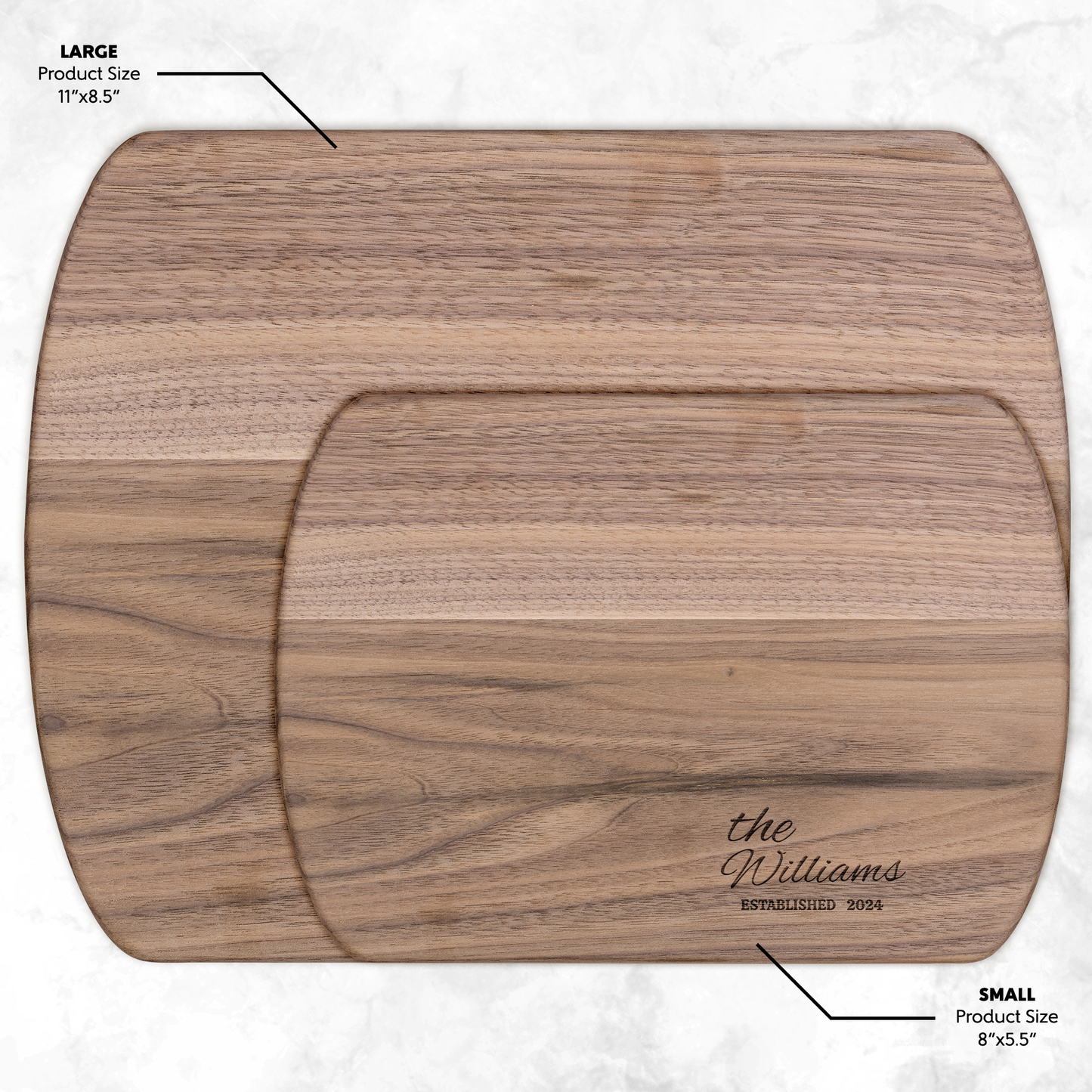 Personalized Family  Cutting Board - Wedding, Housewarming, and Special Occasion Gift