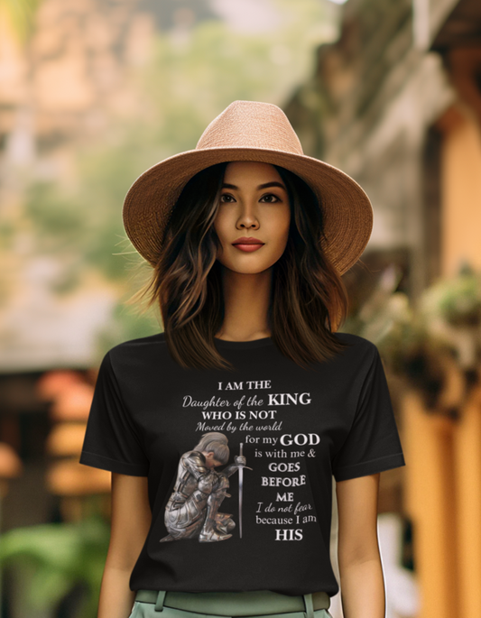 Daughter of the King T-Shirt – Uplifting Faith-Based Shirt to Inspire Purpose & Identity