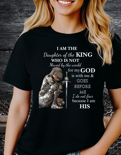 Daughter of the King T-Shirt – Uplifting Faith-Based Shirt to Inspire Purpose & Identity