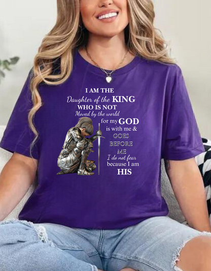 Daughter of the King T-Shirt – Uplifting Faith-Based Shirt to Inspire Purpose & Identity