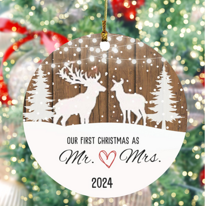 Commemorate Your Special Moment with the 'Our First Christmas Engaged' Ornament