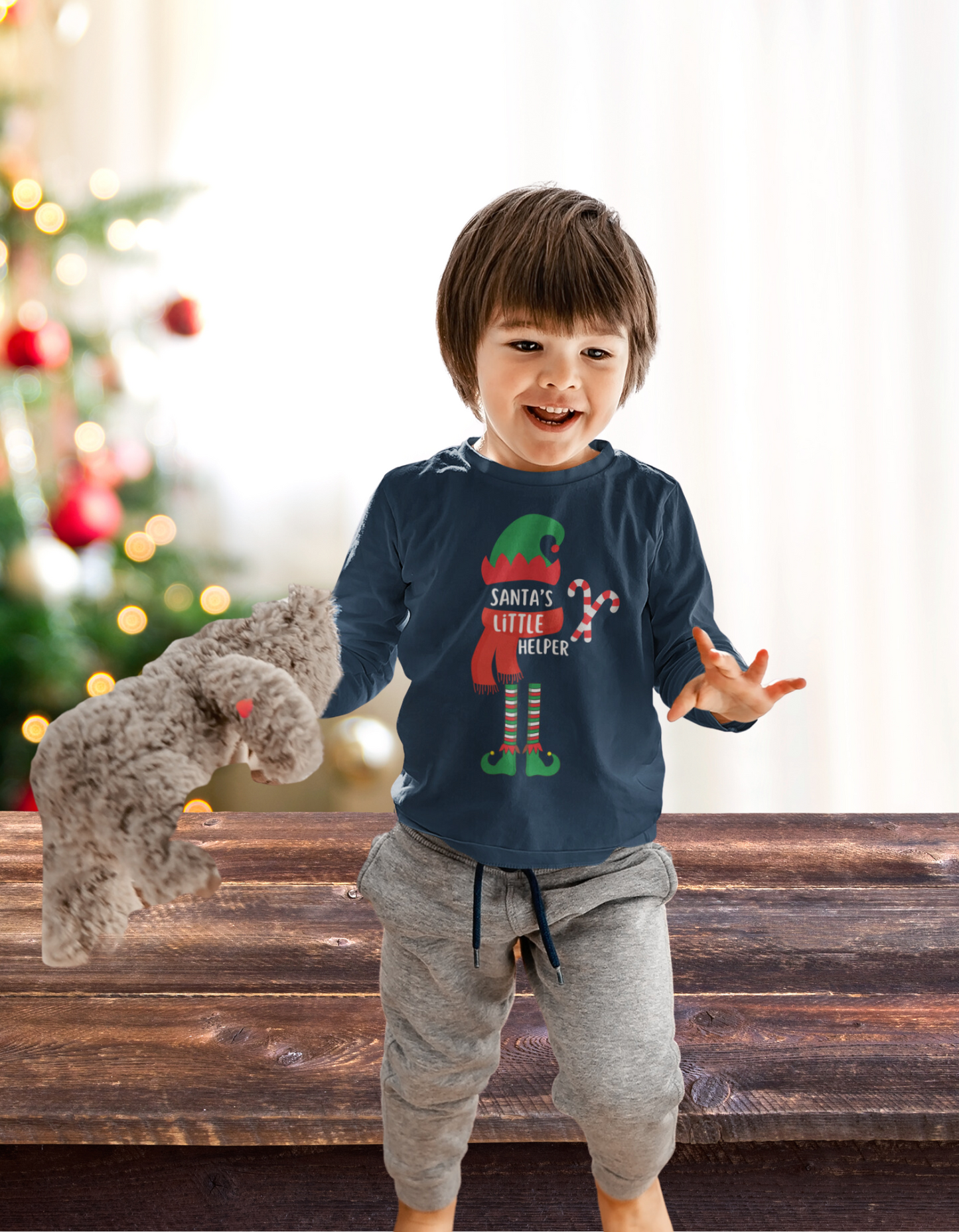 Santa's Little Helpers- Adorable Holiday Apparel for Kids!