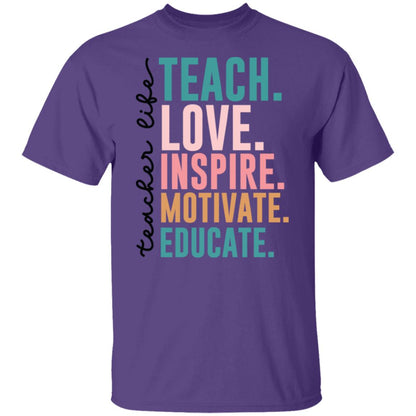 Teacher Life T-Shirt | Celebrate Educators with Style