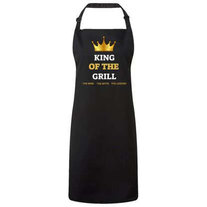 King of the Grill Bib Apron – The Ultimate Gift for Grilling Enthusiasts