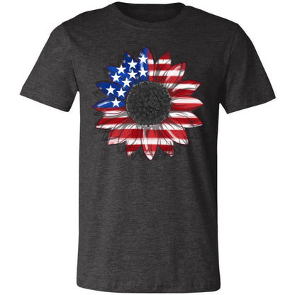 Patriotic Sunflower T-Shirt – Celebrate Independence Day in Style!