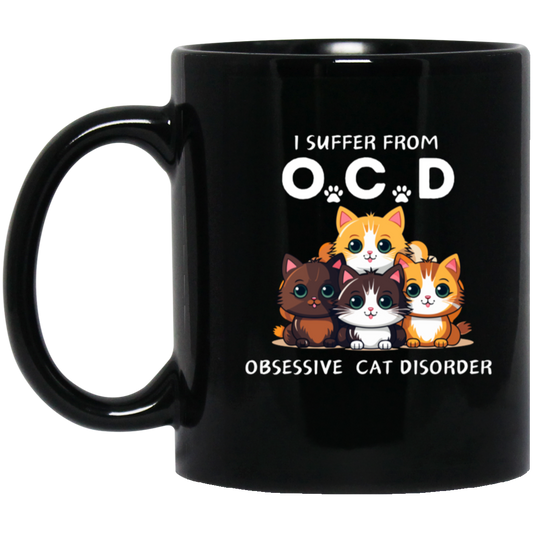 Celebrate Your Love for Cats with the "Obsessive Cat Disorder" Coffee Mug