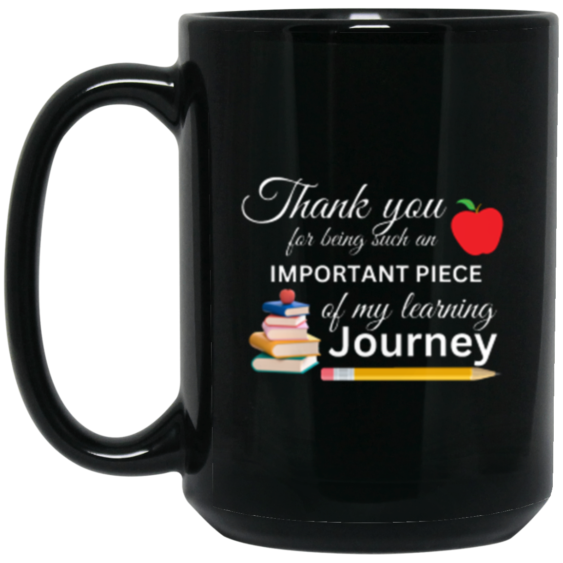 Thanks for Being Part of My Learning Journey Mug - Celebrate Great Teachers