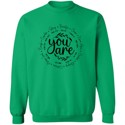 Inspirational “You Are” T-Shirts & Sweatshirts – Comfort Meets Faith