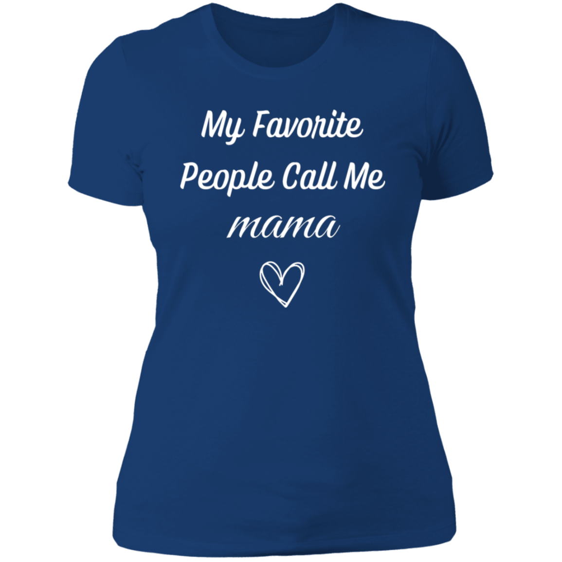 Heartwarming Gift: "My Favorite People Call Me Mom" T-Shirt