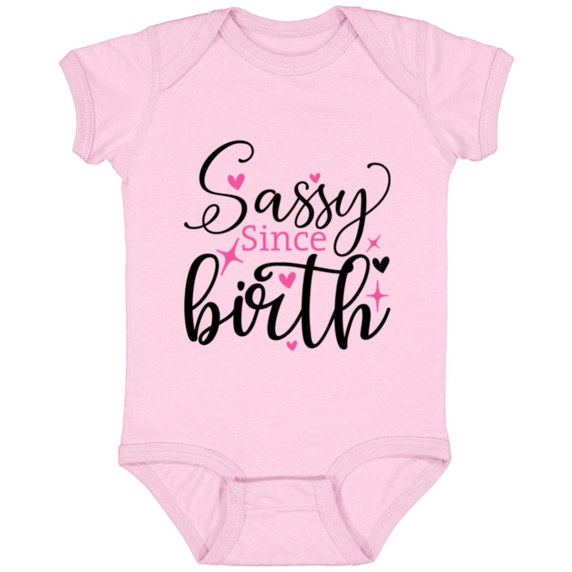 Sassy Since Birth Onesie – Perfect for Your Little Diva!