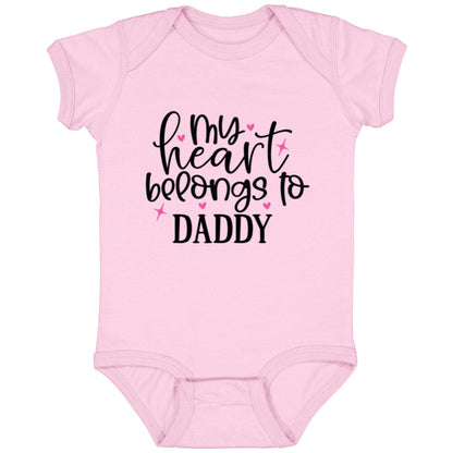 My Heart Belongs to Daddy Onesie – Celebrate the Special Bond!