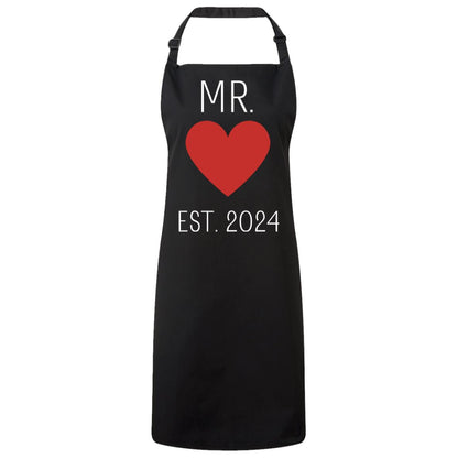 Mr. and Mrs. Cooking Aprons - Perfect Bridal Shower and Wedding Gift for Newlyweds, Stylish and Functional Kitchen Essentials!