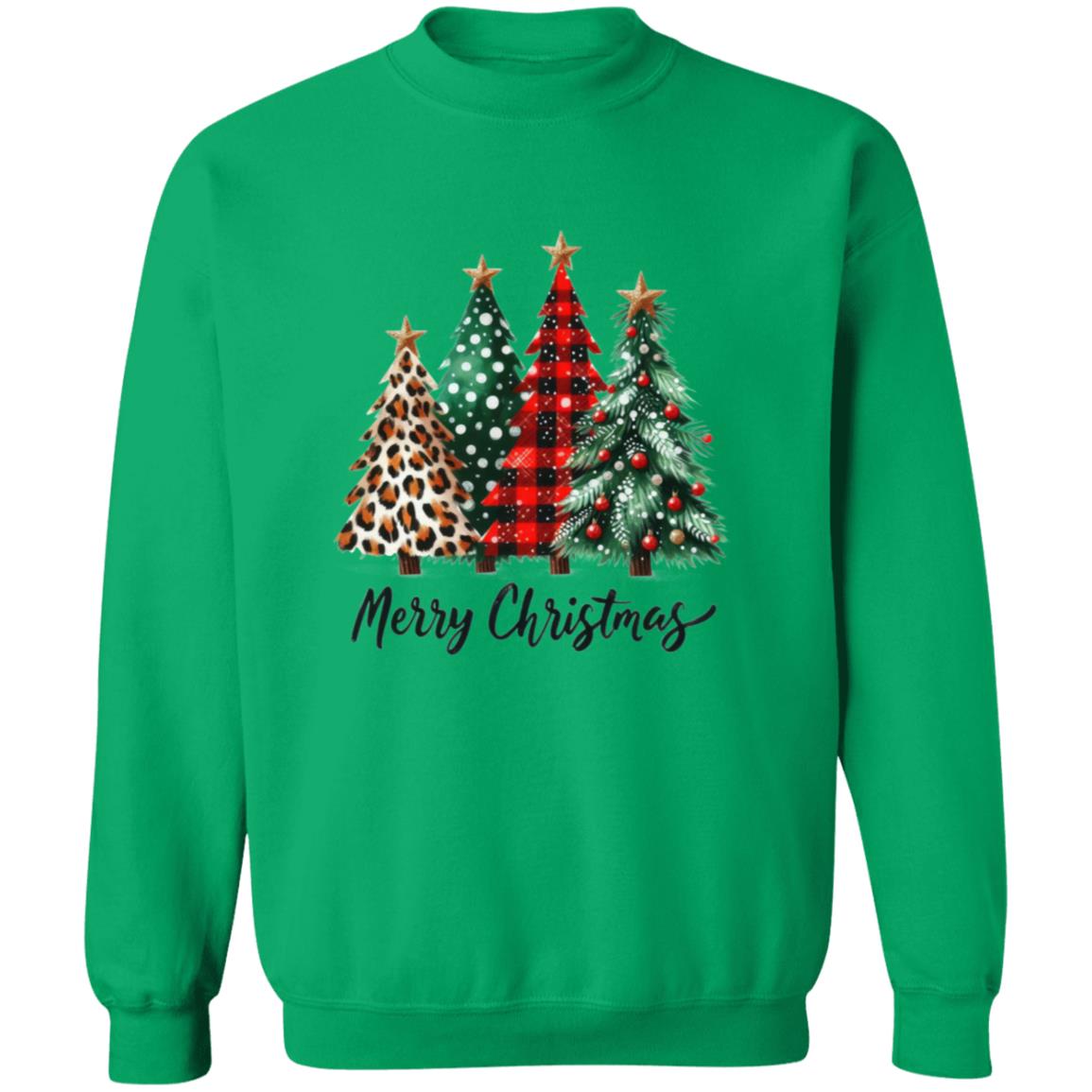 Merry Christmas Tree Collage T-Shirt & Sweatshirt – Holiday Cheer You Can Wear