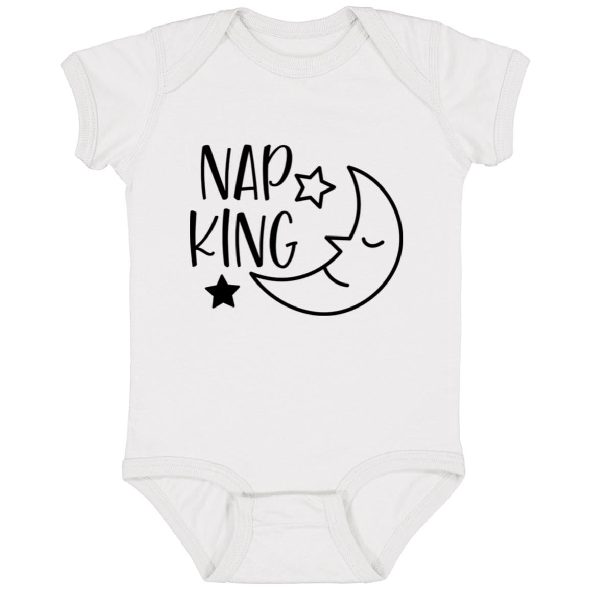 Nap King Onesie – Royal Comfort for Your Little Snoozer!