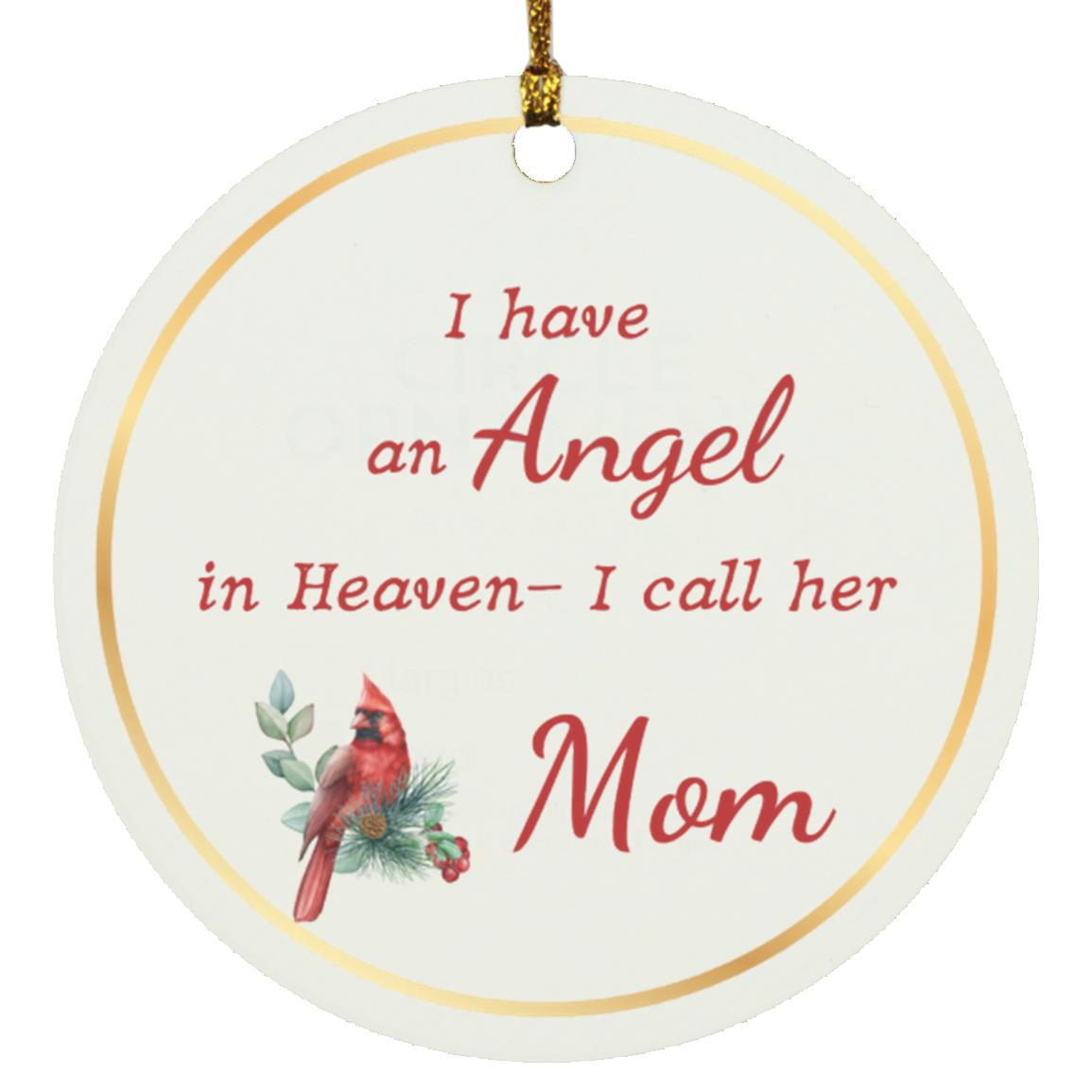 In Loving Memory Angel Ornament – A Heartfelt Tribute for the Holidays