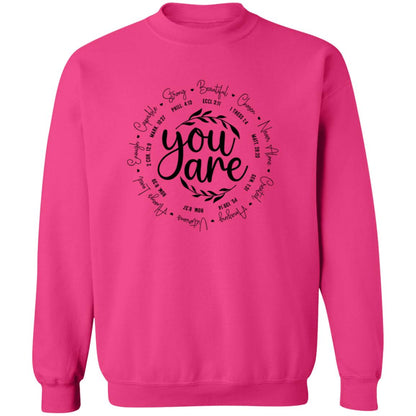 Inspirational “You Are” T-Shirts & Sweatshirts – Comfort Meets Faith