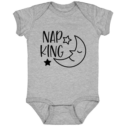 Nap King Onesie – Royal Comfort for Your Little Snoozer!