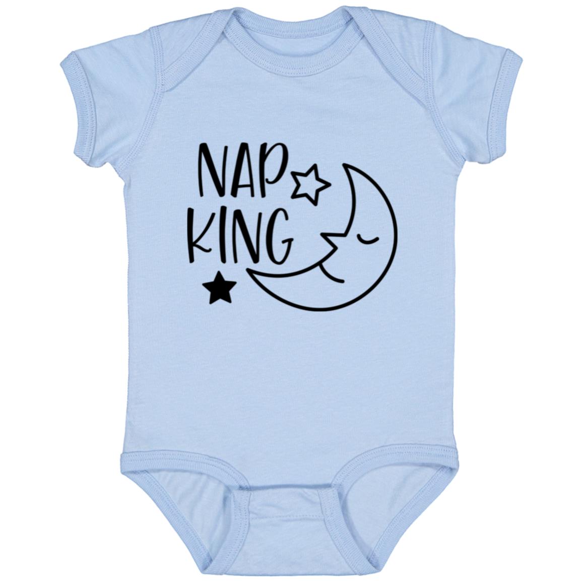 Nap King Onesie – Royal Comfort for Your Little Snoozer!