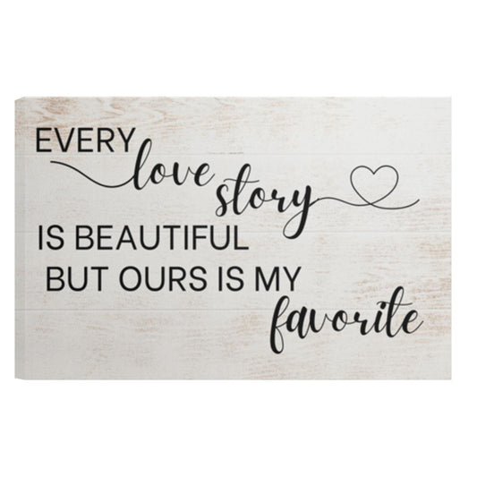 Love Story Canvas – Celebrate Your Journey Together