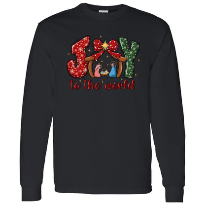 Joy to the World Holiday Shirts – Festive T-Shirts & Sweatshirts for Christmas Cheer