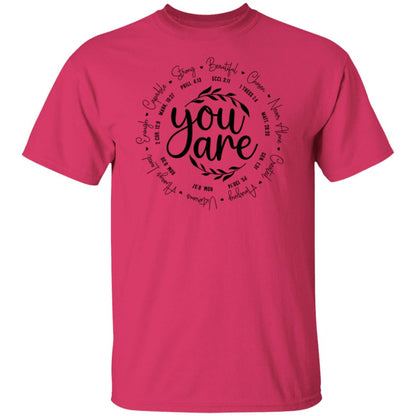 Inspirational “You Are” T-Shirts & Sweatshirts – Comfort Meets Faith