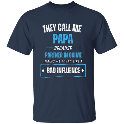 Papa Partner in Crime T-Shirt