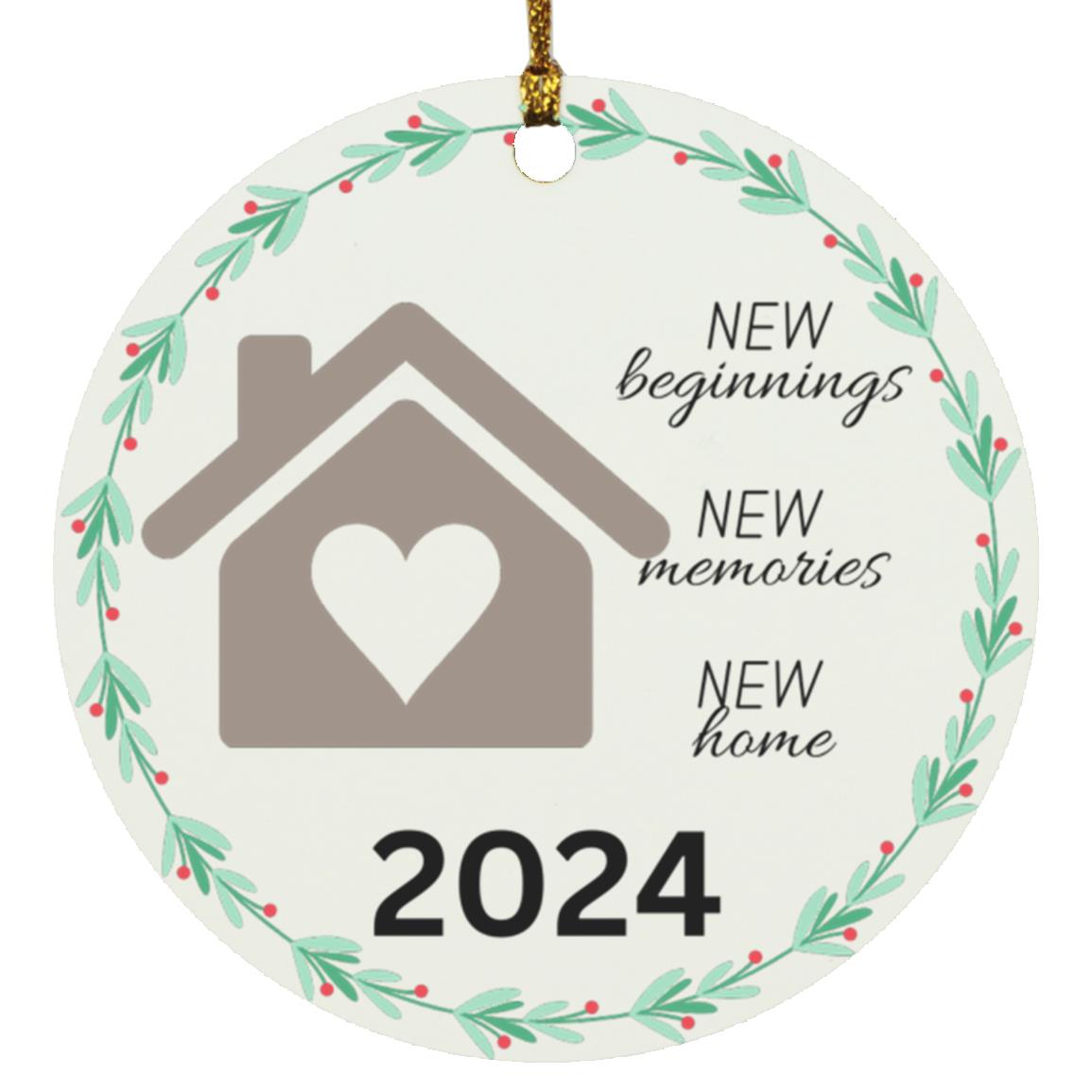 New Beginnings Ornament – Celebrate Milestones with a Heartfelt Housewarming Gift