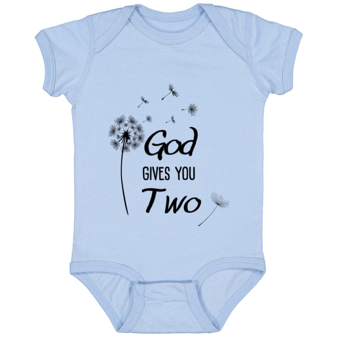 Celebrate the Joy of Twins with Our "Sometimes When You Pray for a Miracle" Onesie!