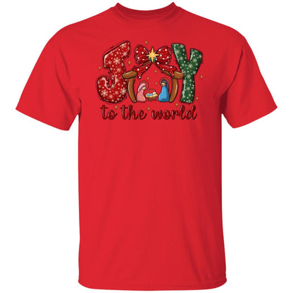 Joy to the World Holiday Shirts – Festive T-Shirts & Sweatshirts for Christmas Cheer