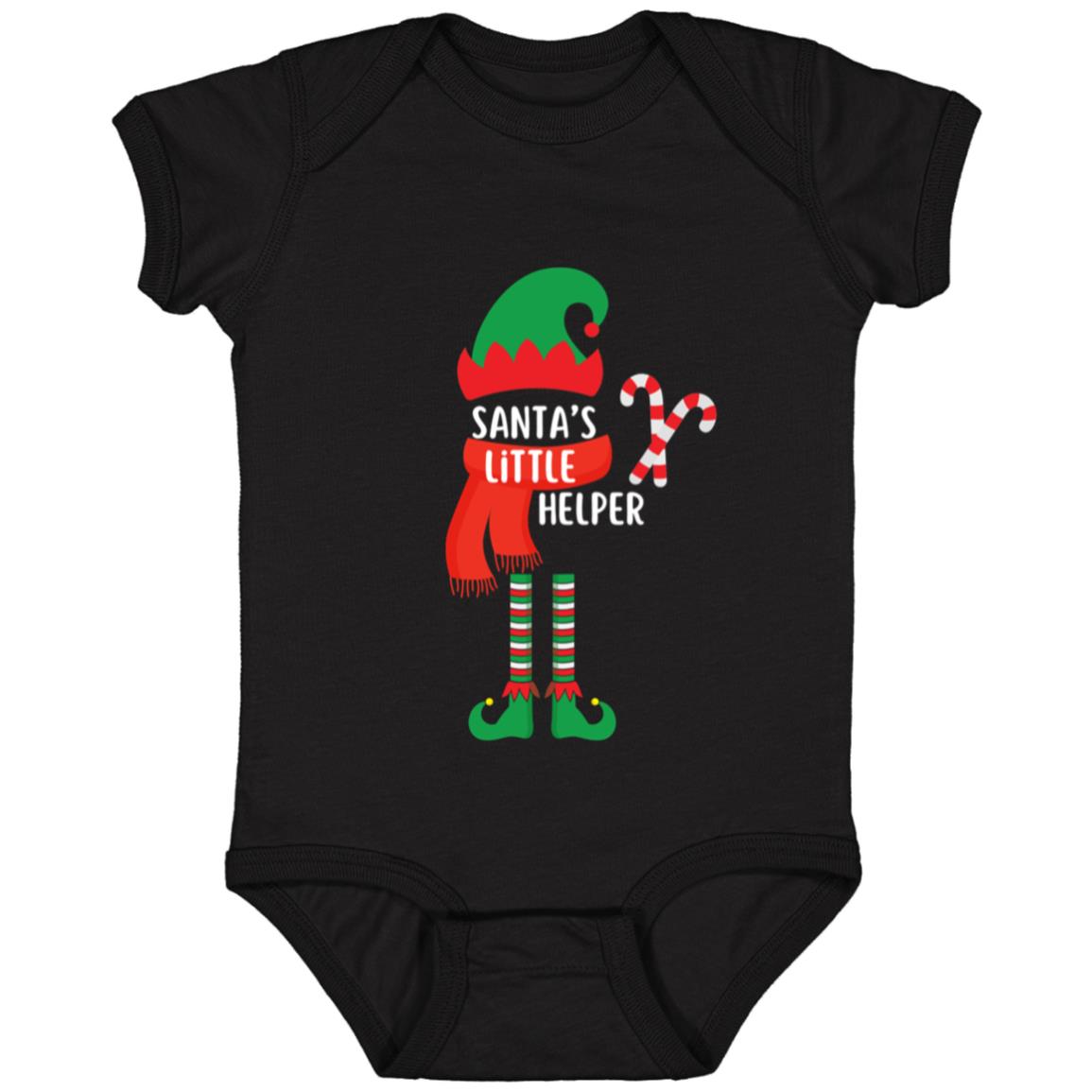 Santa's Helper Onesie, Jumper, and Baby T-Shirt - Adorable Holiday Baby Apparel!