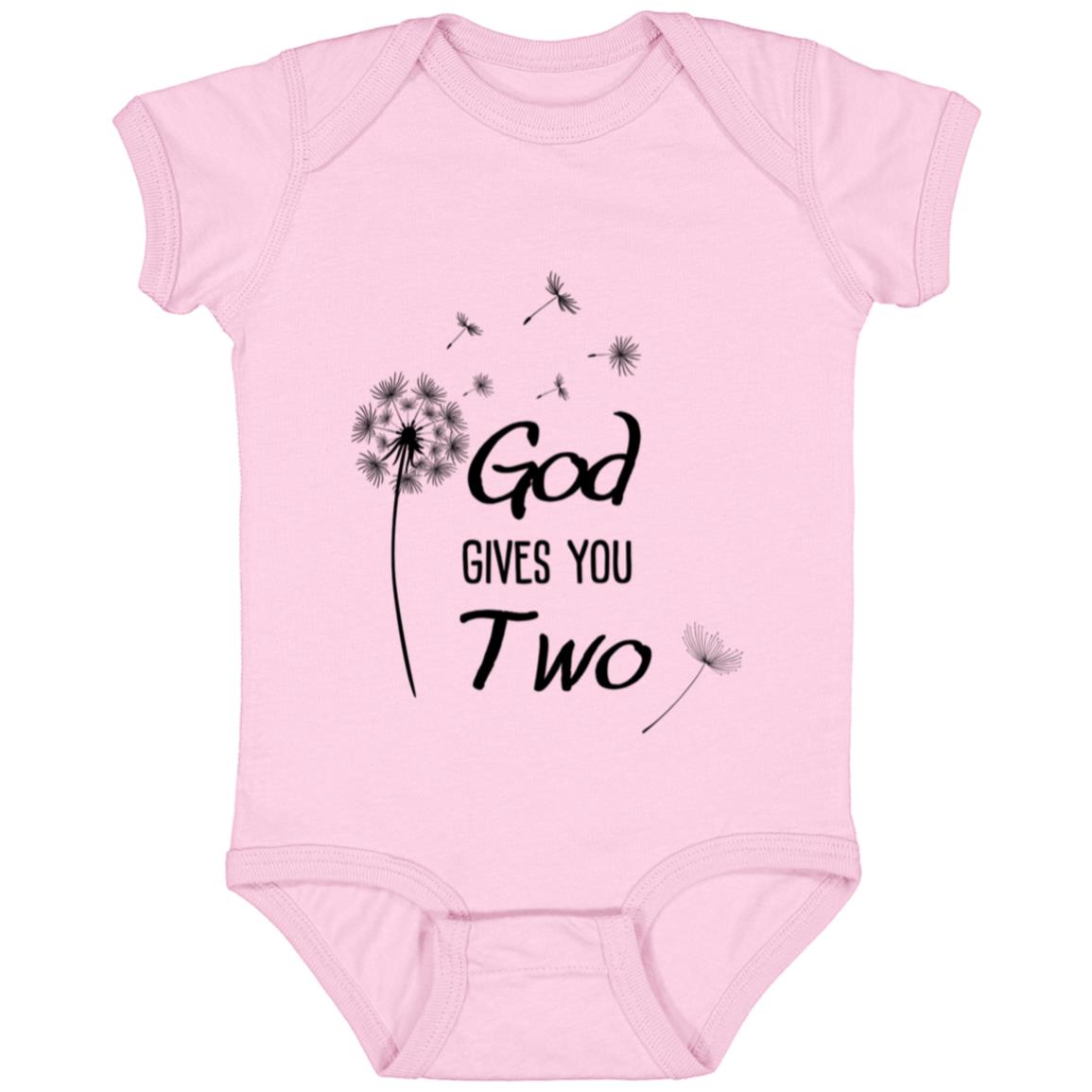 Celebrate the Joy of Twins with Our "Sometimes When You Pray for a Miracle" Onesie!