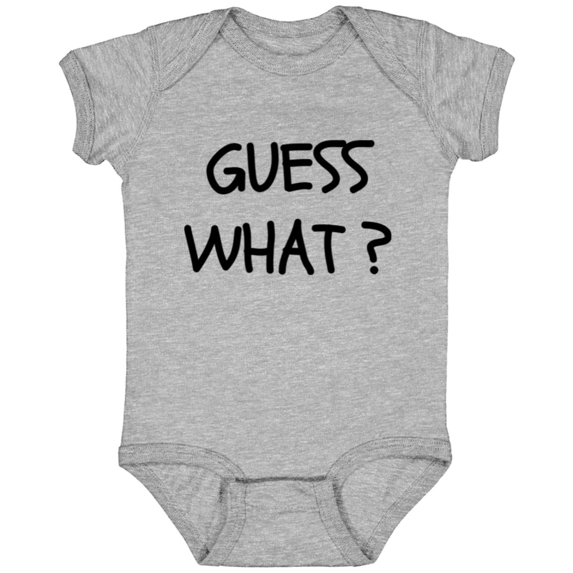 Guess What? Baby Announcement Onesie – Soft, Funny, and Perfect for Big Reveals!