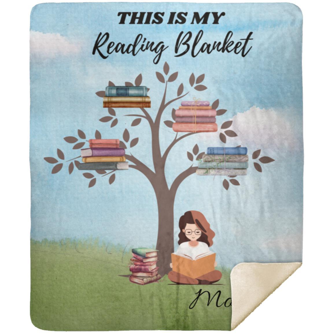 Cozy Book Lover's Blanket – Luxurious Fleece & Sherpa Throws for Reading Nooks